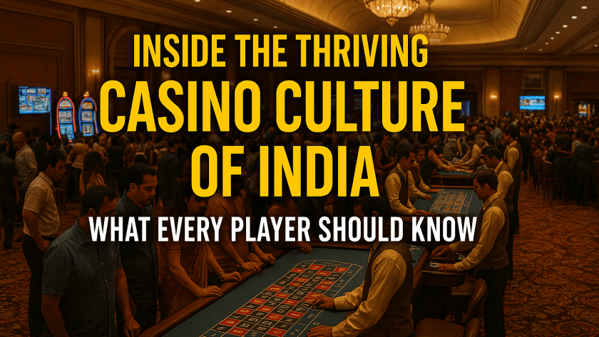 Indian casino with roulette tables and players